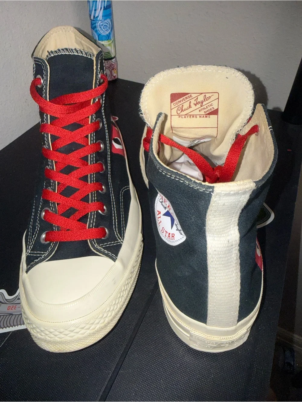 Converse Chuck Taylor All Star 70 Hi Play Sneakers Rare Collab